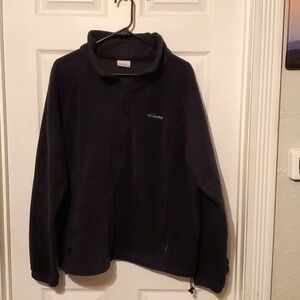Columbia Benton Springs full zip fleece, black 3X